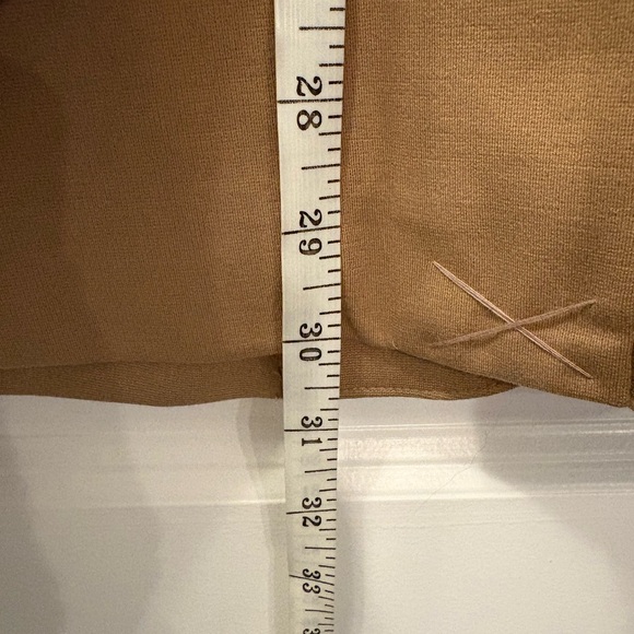 Tan Women's Blazer Coat - Picture 7 of 9